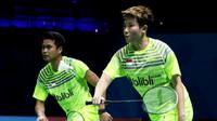 Ganda campuran Indonesia, Tontowi Ahmad/Liliyana Natsir mengaku fokus dan komunikasi menjadi kunci kemenangan atas ganda Malaysia, Tan King Meng/Lai Pei Jing dalam dua gim langsung 21-17, 21-19 di Dubai, Kamis (15/12/2017). (dok. PBSI)