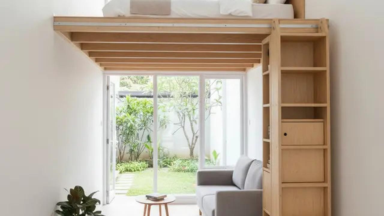 6 Inspirasi Rumah Mungil Mezzanine Tanpa Tangga Permanen: Solusi Hemat Ruang Modern