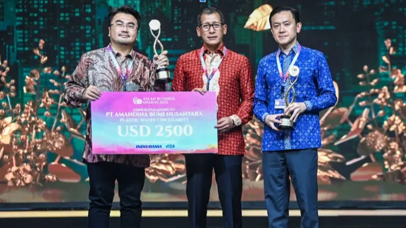 Amandina meraih penghargaan prestisius dari Dewan Penasihat Bisnis ASEAN (ASEAN-BAC)