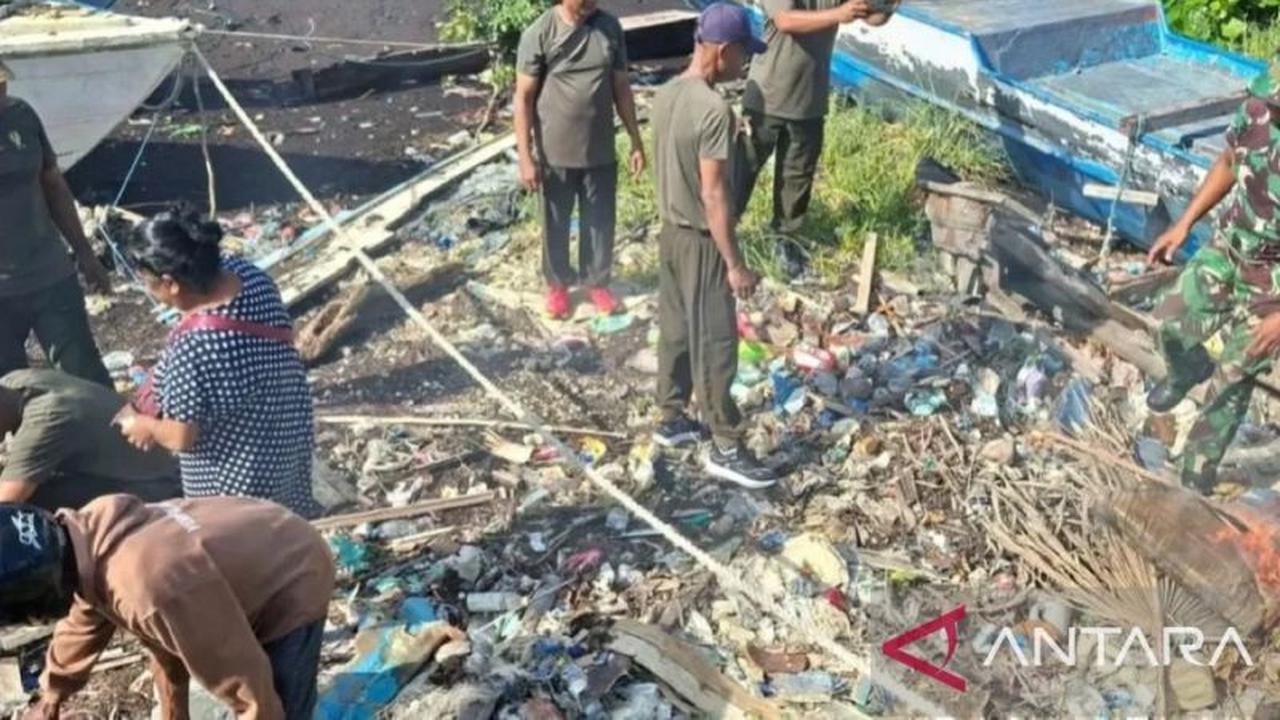 Aksi Bersih Lingkungan Kodam Pattimura: Wujud Kepedulian TNI di Maluku dan Maluku Utara
