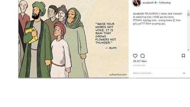 Aura Kasih (Foto: Instagram)