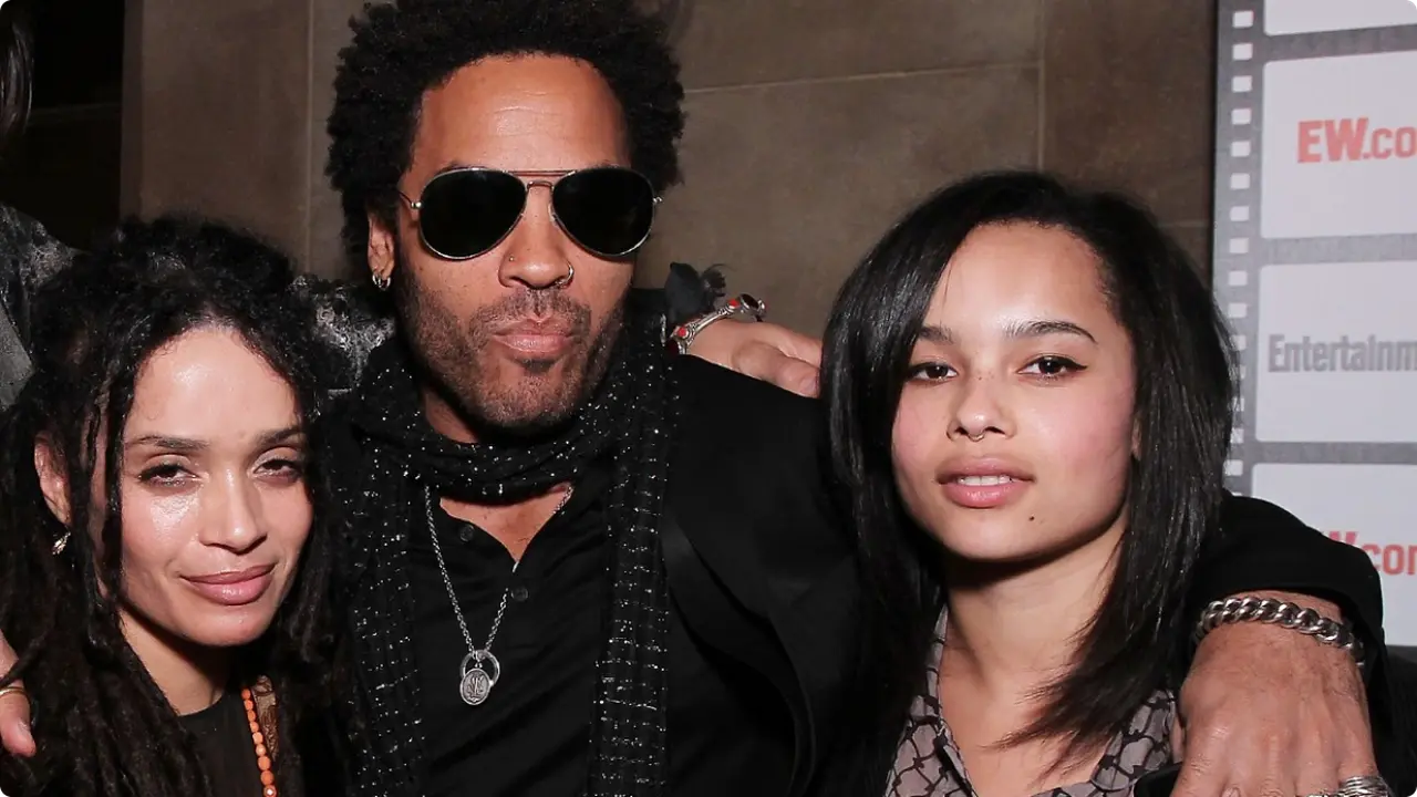 Lisa Bonet, Lenny Kravitz, Zoe Kravitz (BET)