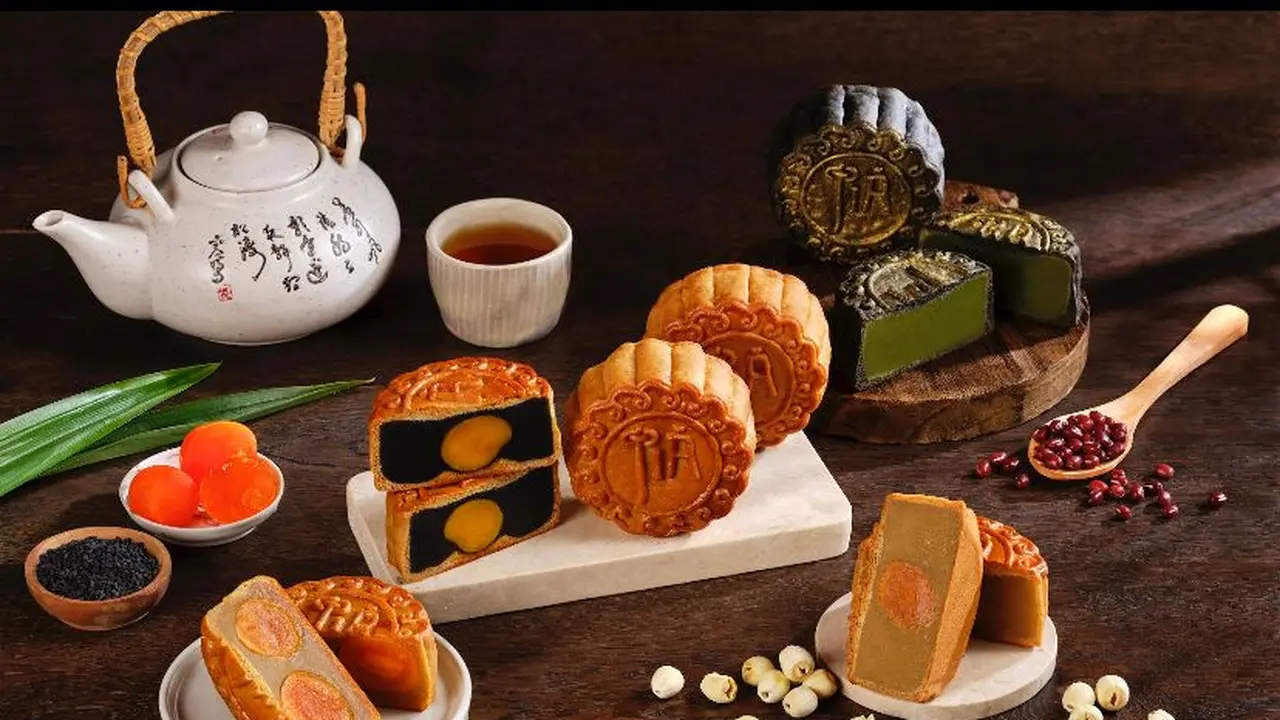 Festival mooncake pertengahan Musim Gugur yang bermekaran di Shangri-La Jakarta