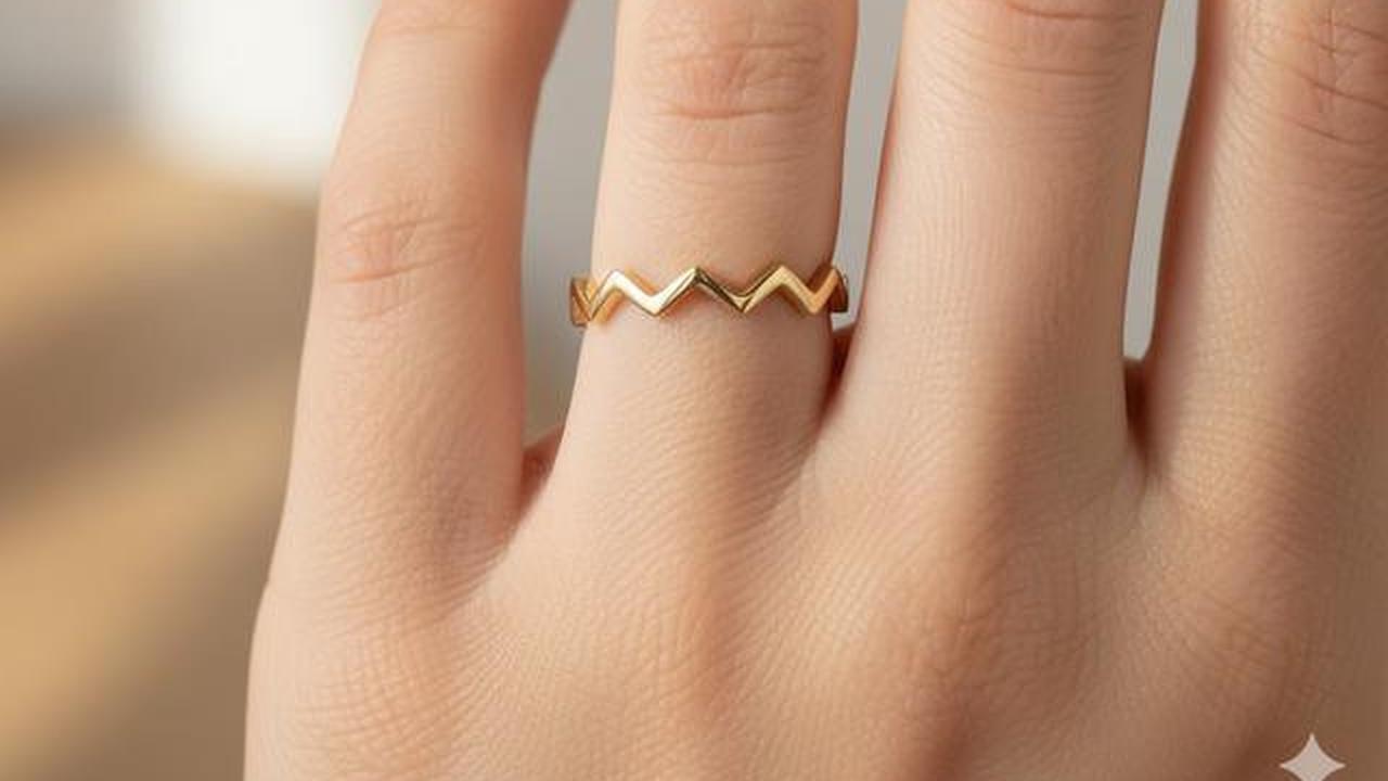 7 Cincin Model Zigzag yang Sedang Tren, Desain Unik untuk Gaya Elegan 2025