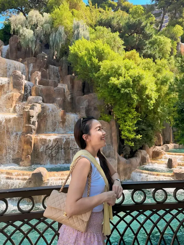 Ayu Ting Ting liburan ke Las Vegas (Instagram/ayutingting92)