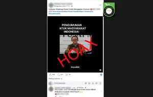 Cek Fakta: Hoaks Video Mendikdasmen Abdul Mu'ti Umumkan Bantuan Via WhatsApp