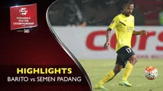 Video highlights TSC 2016 antara Barito Putera Vs Semen Padang yang berakhir dengan skor 1-1 di Stadion 17 Mei, Banjarmasin.