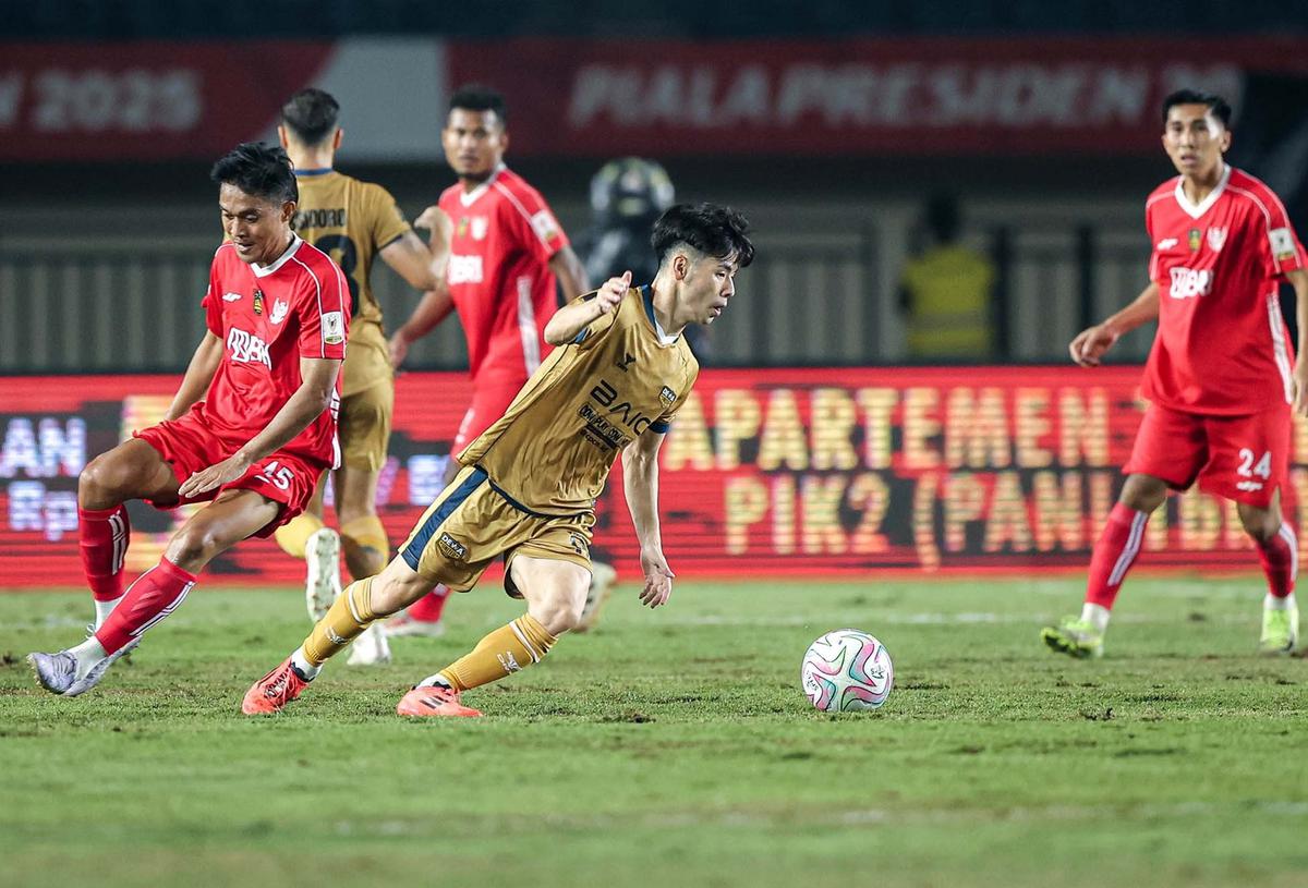 FOTO: Penantian Terbayar, Dewa United Bawa Pulang Trofi Peringkat Tiga Piala Presiden 2025