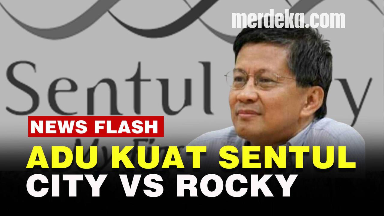 VIDEO:Sentul City Tantang Rocky Gerung Adu Kuat Bukti Kepemilikan Lahan di Pengadilan