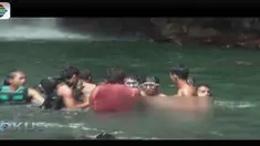 Kedua jenazah korban tenggelam di Air Terjun Tembok Barak Sambangan langsung dievakuasi ke kamar jenazah RSUD Buleleng untuk proses visum.