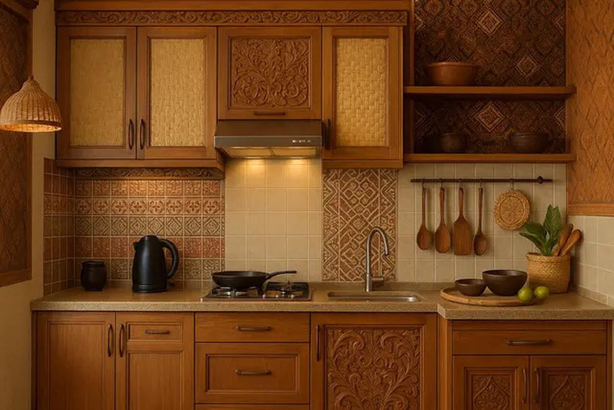 7 Model Dapur Tradisional Modern, Bikin Rumah Makin Cantik
