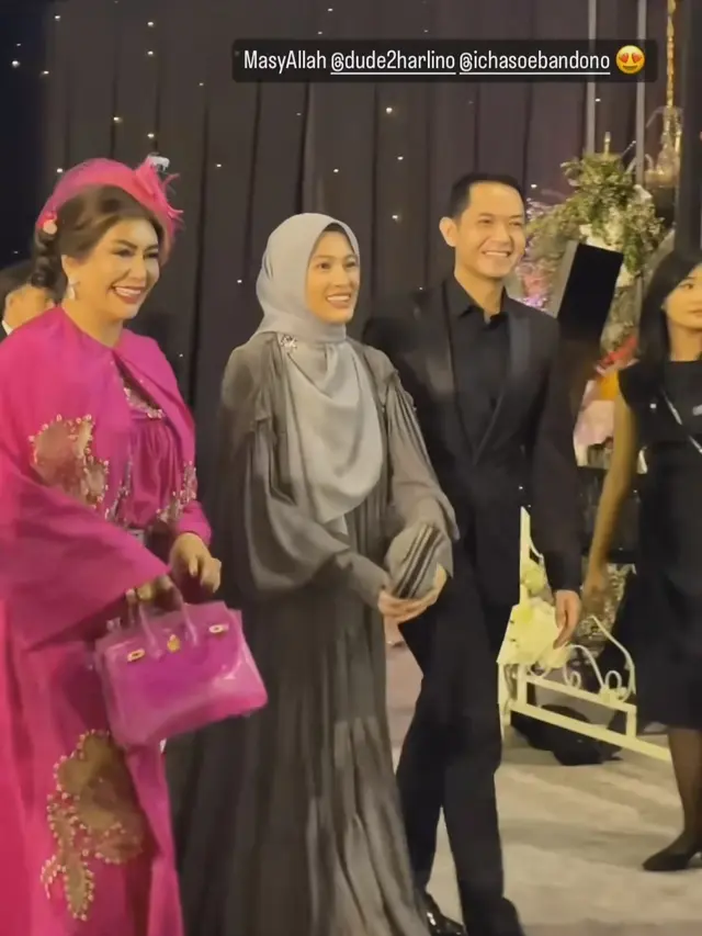 Adiba Kanza menikah dan dihadiri beberapa rekan selebriti