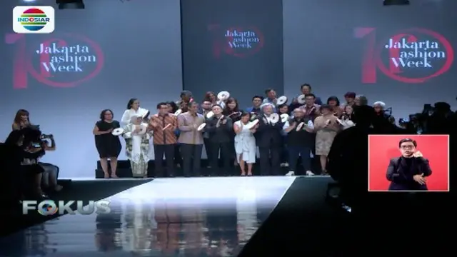 Kemeriahan Jakarta Fashion Week Dibuka 10 Desainer Ternama Dunia