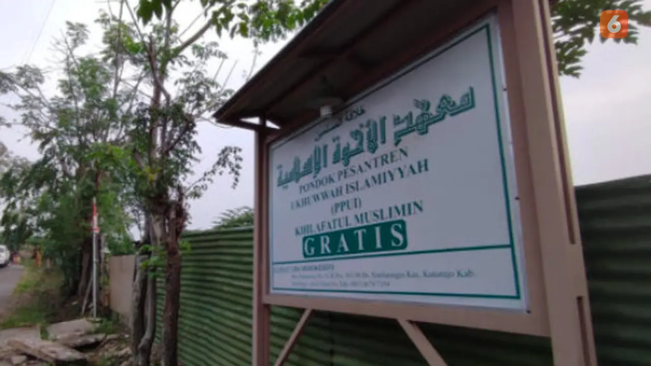 Ponpes Khilafatul Muslimin Mojokerto (Liputan6.com/Istimewa)