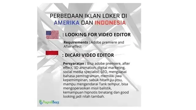 6 Syarat Penampilan di Lowongan Kerja Ini Bikin Senyum Tipis