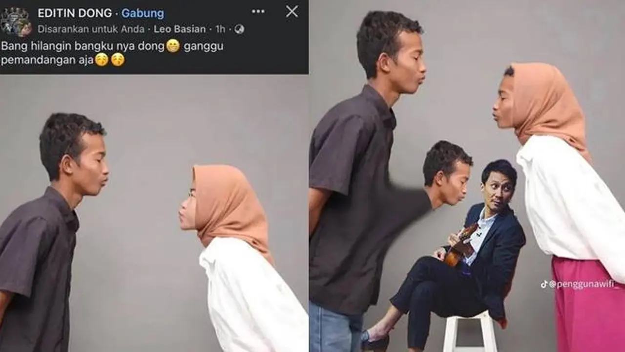 7 Potret Editan Foto Minta Hilangin Bangku Ini Hasilnya Bikin Tepuk Jidat
