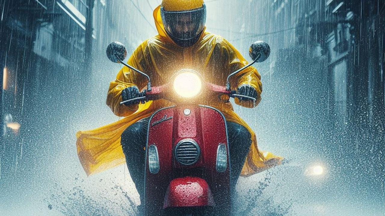 Ilustrasi Kehujanan