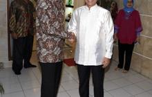 Presiden Jokowi hadiri buka puasa bersama di rumah Ketua MPR