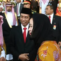 Raja Salman dan Puan Maharani (Foto: Biro Pers Kepresidenan)