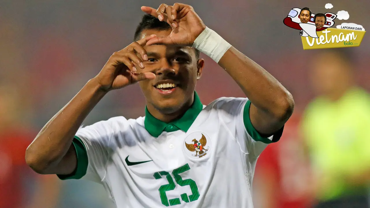 Vietnam vs Indonesia. (Bola.com/Peksi Cahyo)