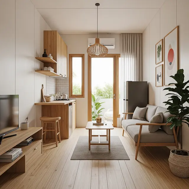9 Desain Interior Rumah Bergaya Japandi yang Cocok untuk Rumah Kecil, Fungsional Estetik