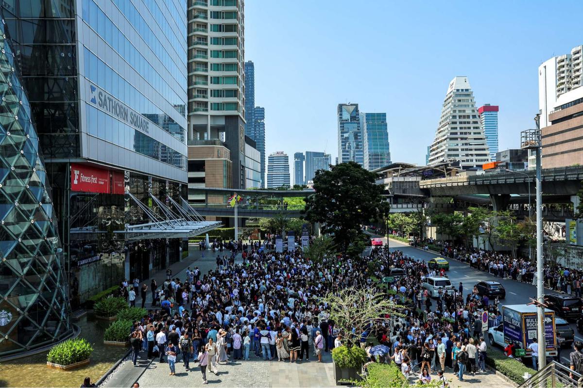Kepanikan Warga Bangkok saat Gempa Dahsyat Myanmar Terasa Kuat Sampai Thailand