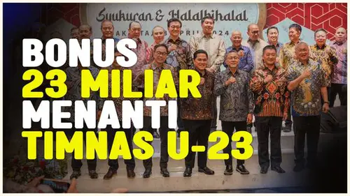 VIDEO: Tampil Mengesankan, Timnas Indonesia U-23 Dapat Bonus Rp 23 Miliar dari Para Sultan