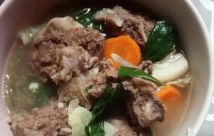 Resep sop tulang rice cooker. (dok. Cookpad @Tari_Kayat)