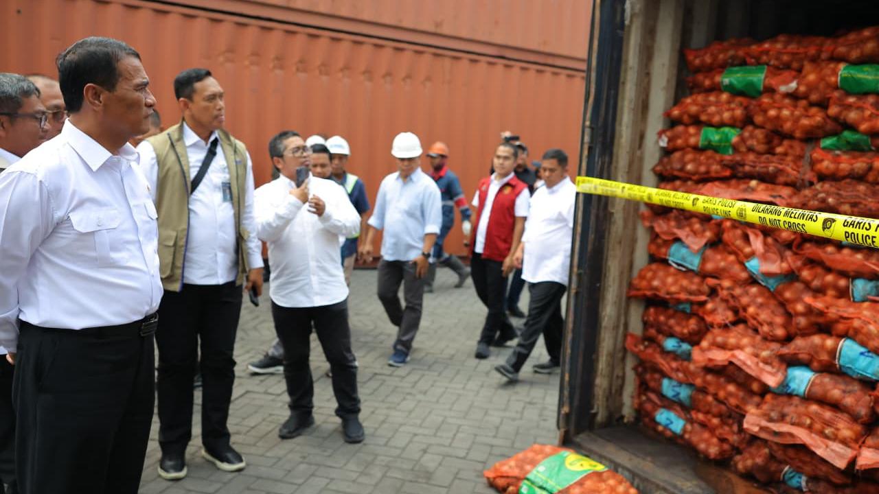 Bawang Bombai Ilegal Asal Belanda Masuk RI, Mentan Amran: Segera Tindak dan Telusuri, Tak Ada Toleransi