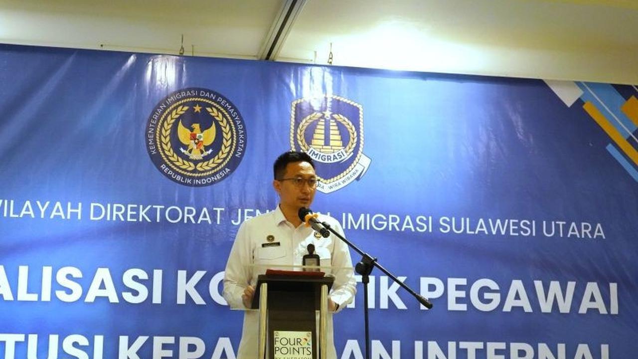 Kakanwil Imigrasi Sulut Tegaskan Pentingnya Integritas Imigrasi dalam Pelayanan Publik