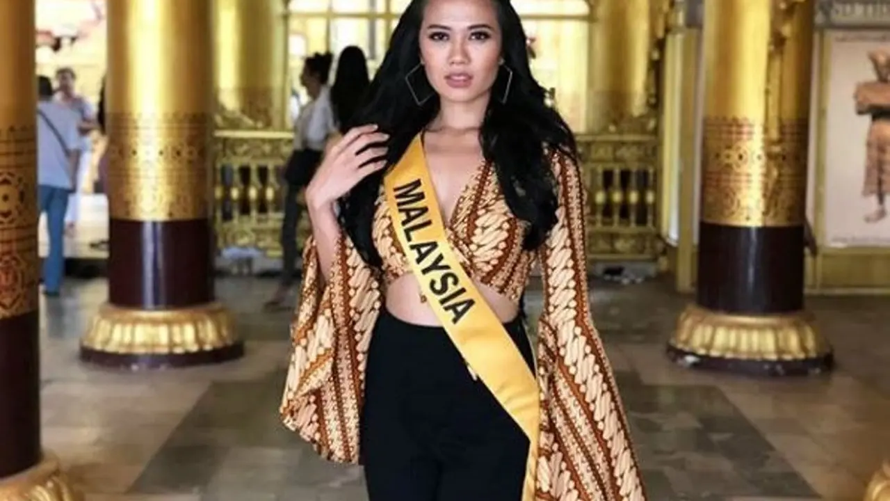 Warganet Malaysia dan Indonesia bertengkar, dipicu baju batik yang dipakai finalis Miss Grand International asal Malaysia