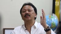 Direktur Utama Bursa Efek Indonesia (BEI) Tito Sulistyo, Jakarta, Rabu (16/5). (Liputan6.com/Angga Yuniar)
