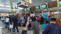 Pergerakan penumpang di Bandara Internasional Soekarno-Hatta (Soetta) mulai terlihat ada peningkatan.