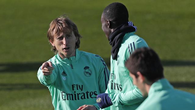 Menengok Latihan Pemain Real Madrid Jelang Hadapi PSG