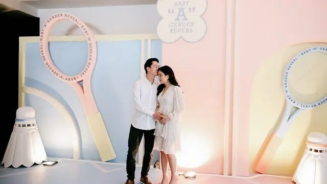 Gender Reveal Valencia Tanoe dan Kevin Sanjaya