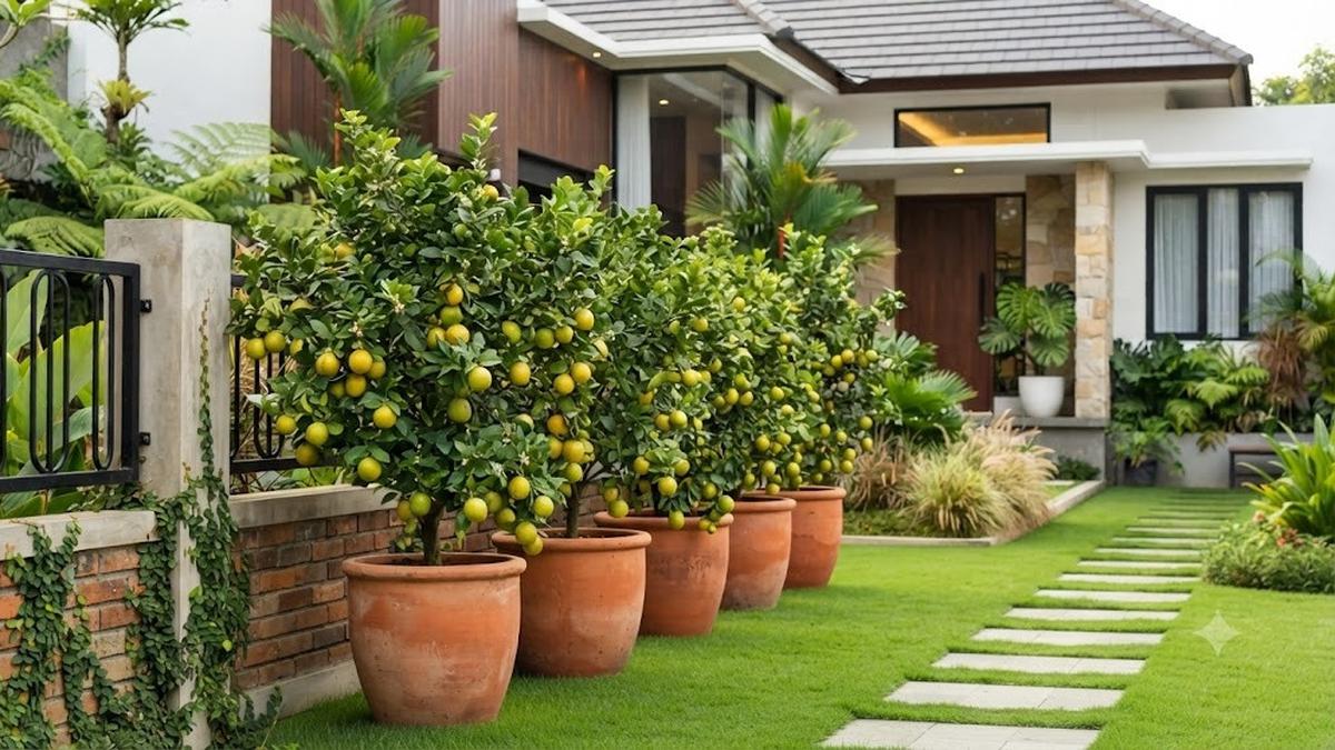 12 Pohon Buah dalam Pot yang Bisa Berbuah Sepanjang Tahun, Bikin Kebun Rumah Makin Produktif
