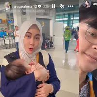 Anisa Rahma dan Anindito Dwis Umrah. (Instagram/ anisarahma_12 - ananditodwis)