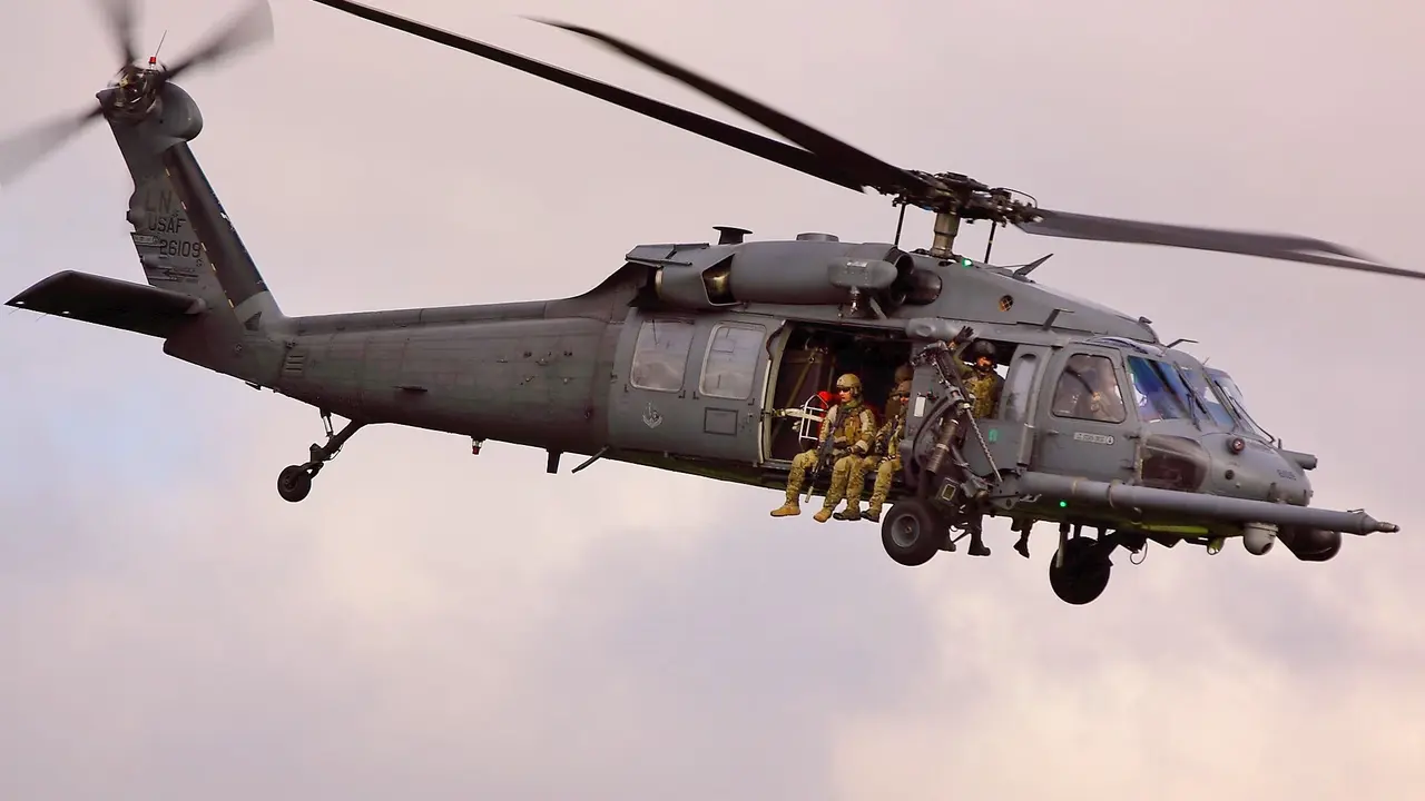 Helikopter Sikorsky Hawk HH-60 Amerika Serikat (Wikimedia Commons)