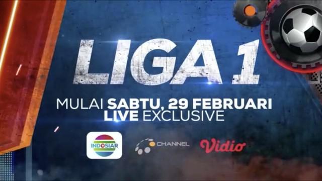 Berita video jangan lewatkan Liga 1 2020 yang dimulai pada 29 Februari ditayangkan secara live exclusive di Indosiar. Jangan lewatkan laga-laga Liga 1 lainnya yang bisa disaksikan di O Channel dan Vidio.