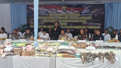 166 Senjata Api Rakitan Dimusnahkan, Polisi Siapkan Langkah Lanjutan