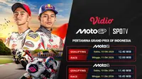 Moto3 Pertamina Grand Prix of Indonesia 2026: Veda Ega Lolos Langsung ke Q2 Moto3 di Vidio