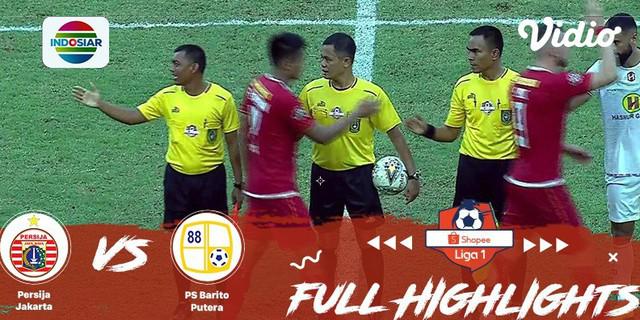 VIDEO: Highlights Liga 1 2019, Persija Vs Barito Putera 1-0