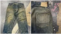 Celana Jeans Tahun 1880-an Ini Dilelang Rp 1,3 M. (Sumber: World of Buzz dan Instagram/denimdoctors)