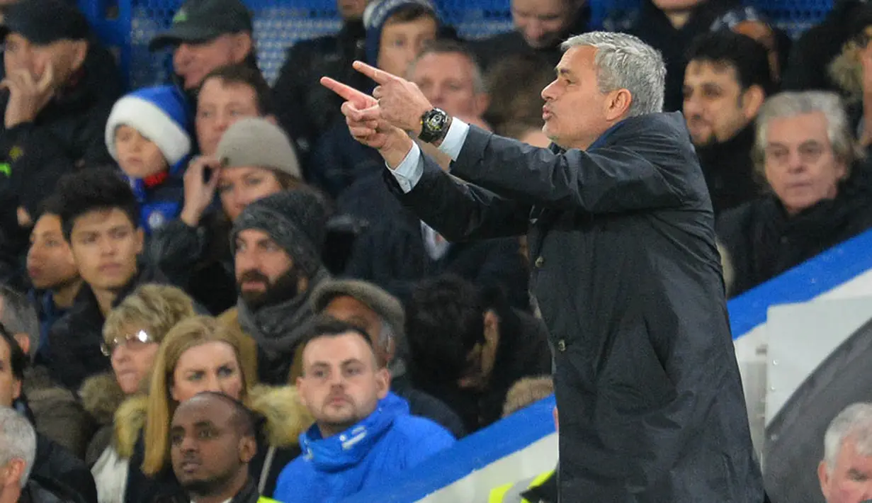 Chelsea Vs Bournemouth, Sabtu (5/12/2015). Bermain di kandang sendiri, Chelsea harus takluk dari klub promosi Bournemouth 0-1. (AFP/Glyn Kirk) 