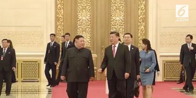 VIDEO: Kim Jong-un Minta Dukungan China Terkait Pertemuan Trump