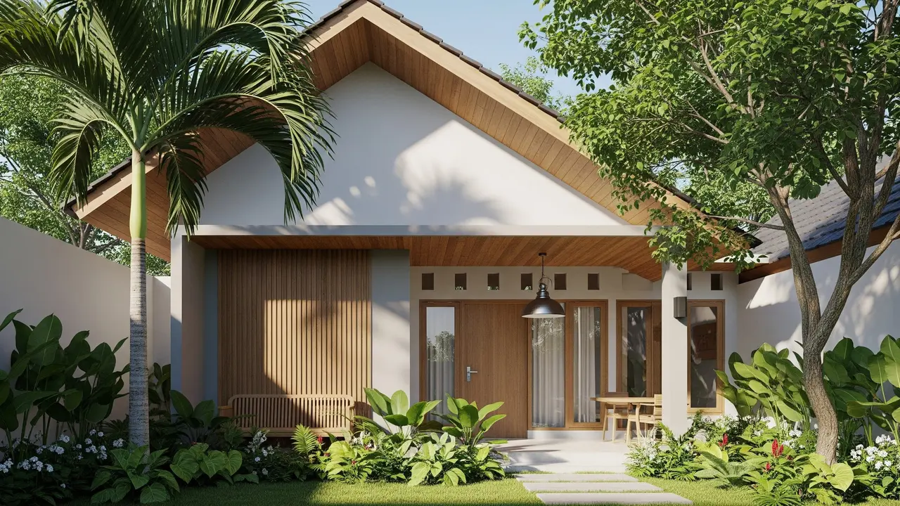 Rumah Minimalis Atap Pelana