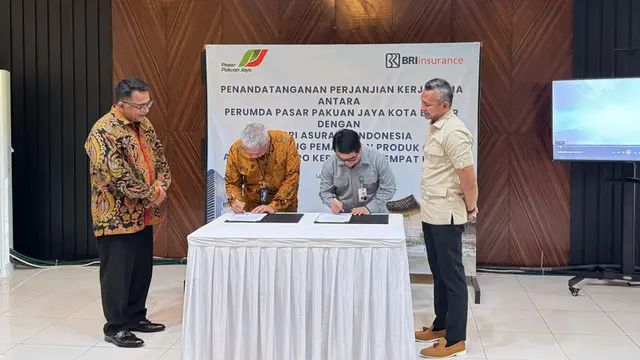 BRI Insurance menandatangi perjanjian kerjasama dengan PPJ Kota Bogor