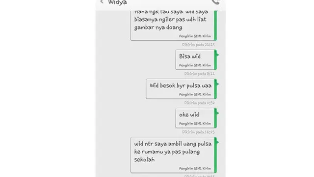 5 Chat Minta Utang Pulsa Ini Bikin Geleng Kepala