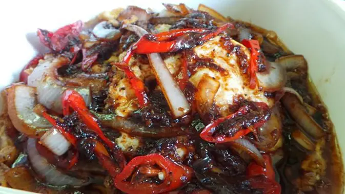 Resep Telur Ceplok Kuah Kecap Pedas No Ribet Lifestyle Fimela Com