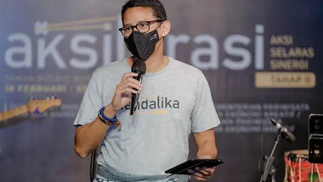 Menparekraf Sandiaga Salahuddin Uno